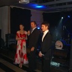 Vianočný večierok pre Philip Morris Slovakia prišli osviežiť na loď Rivers Club súrodenci Surovcovi. 11.12.2011, Bratislava.