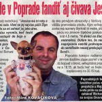 Korzár, máj 2004: Slovenským hokejistom bude v Poprade fandiť aj čivava Jessica