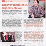 Časopis regiónu Spiš - PARK, apríl 2004: Zábavný moderátor, príjemný človek