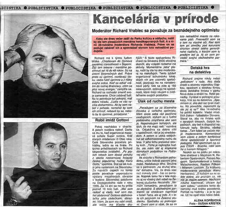 Kancelária v prírode