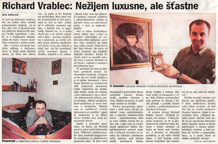 Kormorán, 12/2002: Nežijem  luxusne, ale šťastne