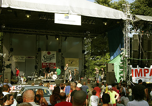 4. ročník mestského hudobného festivalu City Fest v Žiari nad Hronom. 15.8.2009.